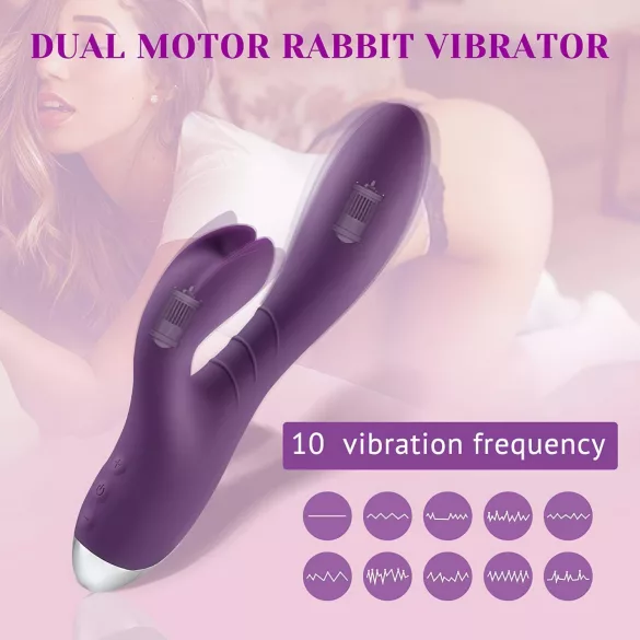 Tracy's Dog Rabbit - vibratore rabbit con stimolatore clitorideo