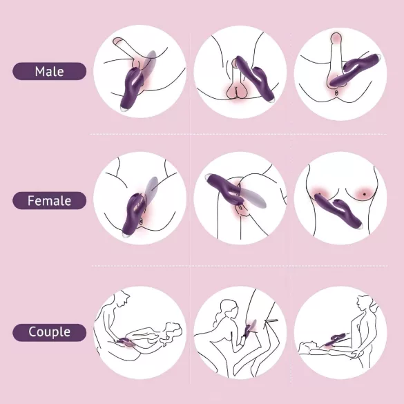 Tracy's Dog Rabbit - vibratore rabbit con stimolatore clitorideo