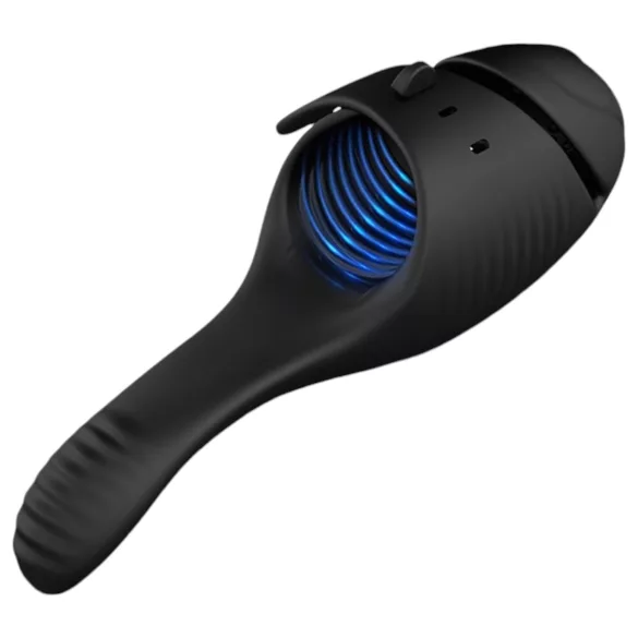 Leopard - vibratore punto G ricaricabile - nero