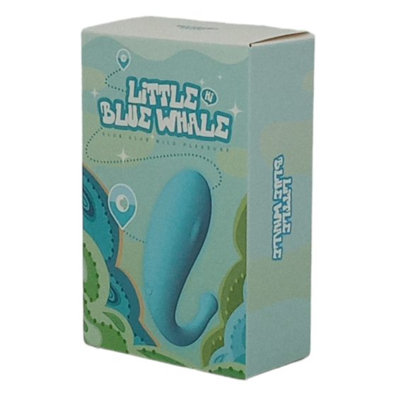 Balena Adorabile - Vibro Uovo Ricaricabile Intelligente (Blu)