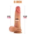 FeelSkin - dildo con testicoli ultra realistico (color carne, 12,5 cm)