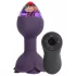 LOVISS Flower - vibratore anale con telecomando (viola)