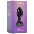 LOVISS Flower - vibratore anale con telecomando (viola)
