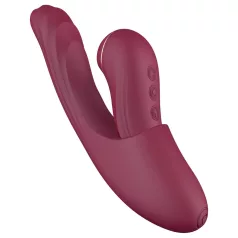 Vibeconnect - Vibratore 2in1 punto G e clitoride - rosso