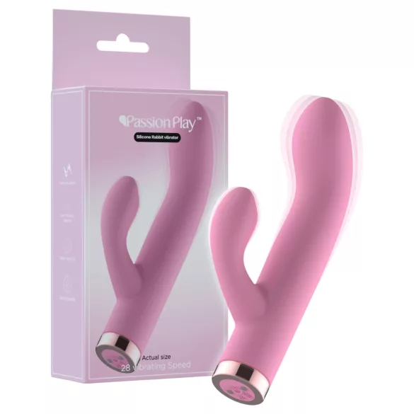 Passion Play - vibratore con braccio per clitoride (rosa)