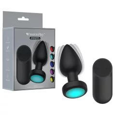 Passion Play - plug anale vibrante a LED - misura M