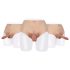 Dreamtoys dildo realistico strap-on (naturale)