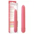 Gaia Eco L - vibratore ecologico classico - silicone rosa - grande
