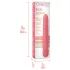 Gaia Eco L - vibratore ecologico classico - silicone rosa - grande
