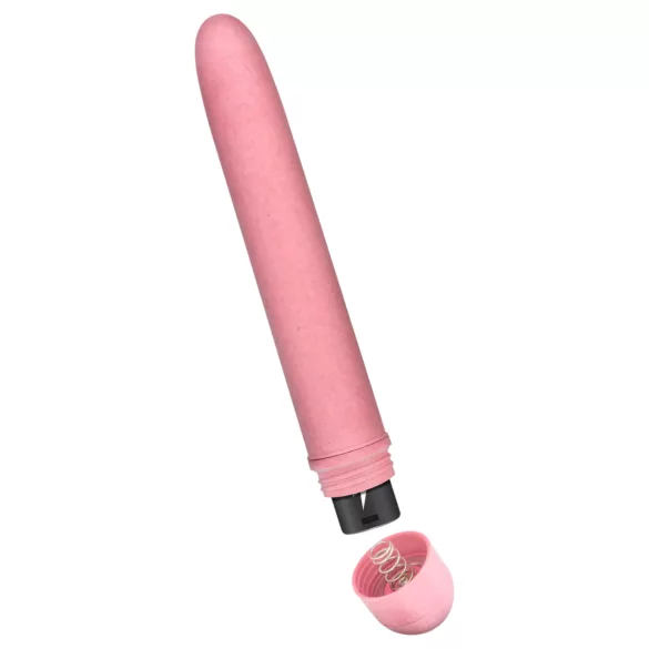 Gaia Eco L - vibratore ecologico classico - silicone rosa - grande