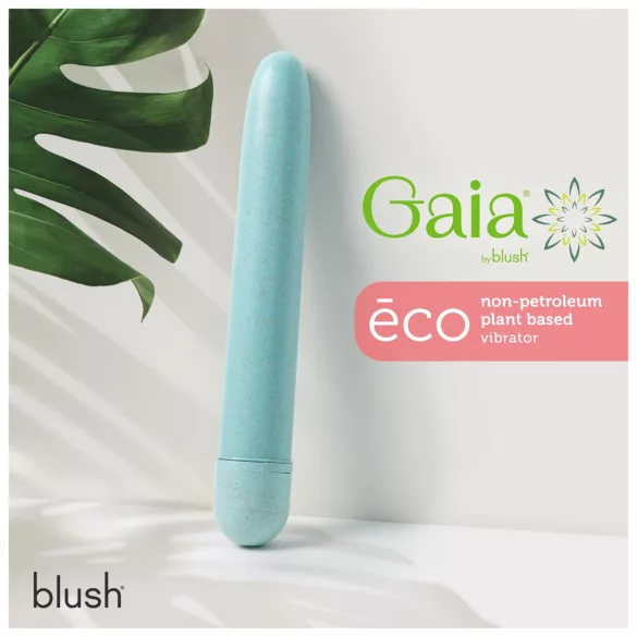 Gaia Eco L - vibratore a bacchetta ecologico (blu) - grande