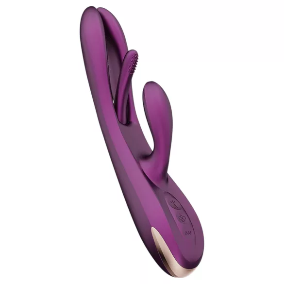 Honey Play Box Terri - vibratore con braccio clitorideo controllato tramite app (viola)