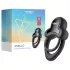 Honey Play Box Anello - anello vibrante per pene e testicoli a controllo tramite app, per uomini (nero)