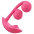 Honey Play Box Melody - vibratore 2in1 smart con perle - silicone rosso