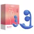 Honey Play Box Melody - vibratore smart 2in1 con perle - silicone blu