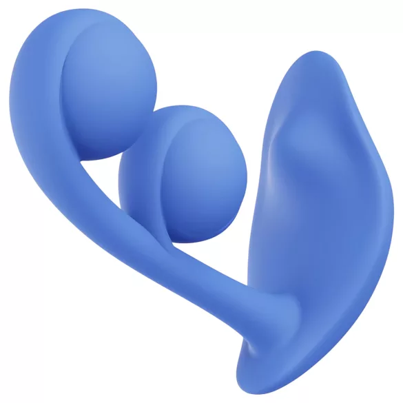 Honey Play Box Melody - vibratore smart 2in1 con perle - silicone blu
