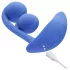 Honey Play Box Melody - vibratore smart 2in1 con perle - silicone blu