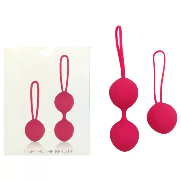 Cotoxo Cherry - set di palline vaginali 2 pezzi - rosso
