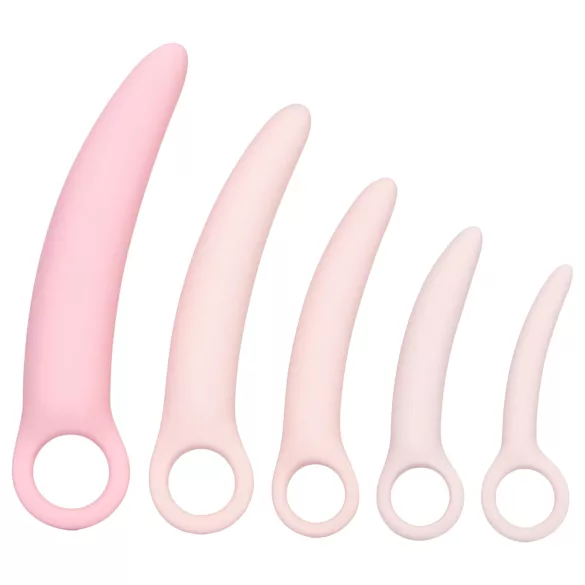 CalExotics Inspire - set dilatatori vaginali medici - silicone rosa