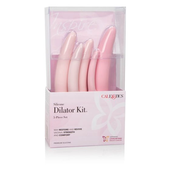 Set di dilatatori vaginali in silicone per la salute - Inspire di CalExotics (rosa)