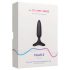 LOVENSE Hush 2 XS - mini vibratore anale ricaricabile (25mm) - nero