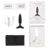 LOVENSE Hush 2 XS - piccolo vibratore anale ricaricabile (25 mm) - nero