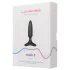 LOVENSE Hush 2 XS - piccolo vibratore anale ricaricabile (25 mm) - nero