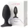 Lovense - vibratore anale piccolo ricaricabile Hush 2 L 57mm - nero