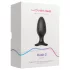 Lovense - vibratore anale piccolo ricaricabile Hush 2 L 57mm - nero