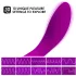 LELO Mona Wave - vibratore punto G impermeabile - silicone viola