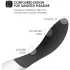 LELO Mona Wave - vibratore punto G impermeabile - nero