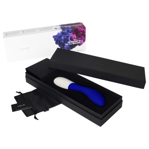 LELO Mona Wave - vibratore punto G impermeabile (blu)