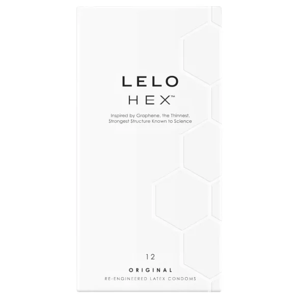 LELO Hex Original - preservativi di lusso - confezione da 12 pezzi