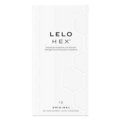 Preservativi LELO HEX Luxury - Confezione da 12