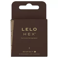   LELO Hex Respect XL - preservativo extra grande - conf. 3 pezzi