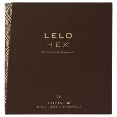   LELO Hex Respect XL - preservativi extra large lattice - confezione 36 pezzi