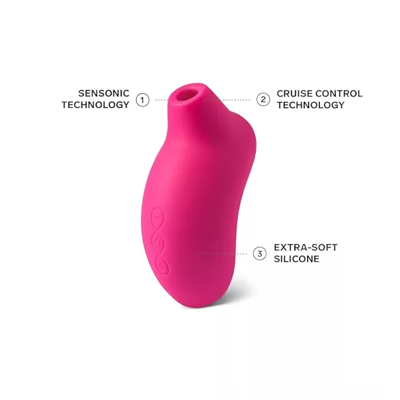 LELO Sona Cruise - stimolatore clitorideo onde sonore - ciliegia