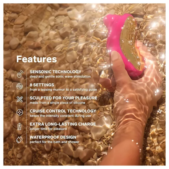 LELO Sona Cruise - stimolatore clitorideo onde sonore - nero