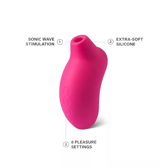 LELO Sona - stimolatore clitorideo a onde sonore - ciliegia