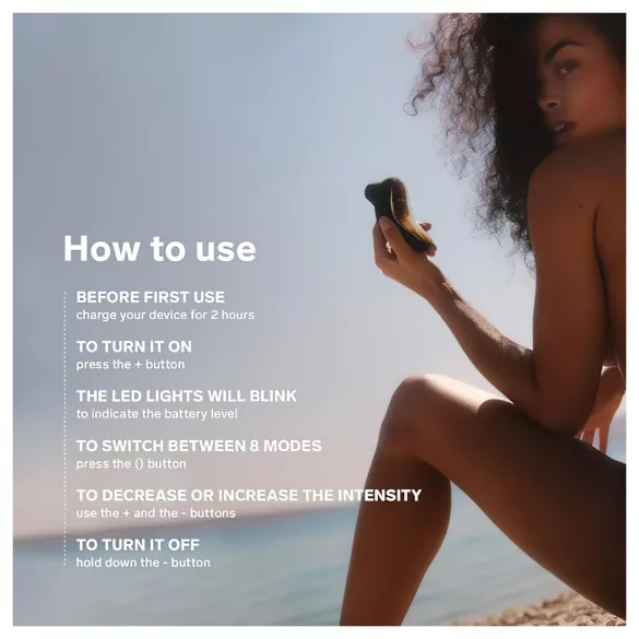 LELO Sona - stimolatore clitorideo a onde sonore - ciliegia