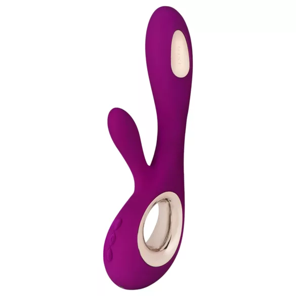 LELO Soraya Wave - vibratore rabbit ricaricabile con movimento su e giù - viola