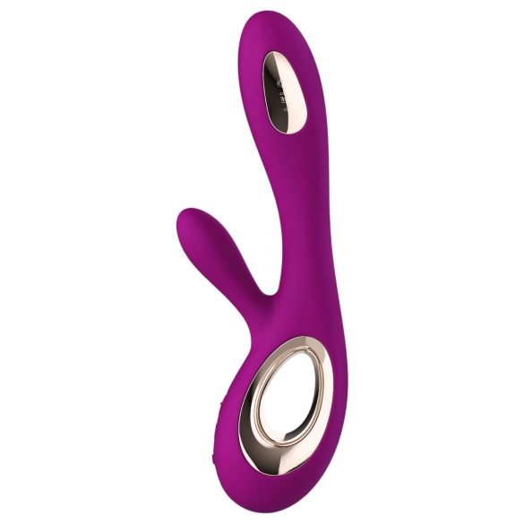 LELO Soraya Wave - vibratore rabbit ricaricabile con movimento su e giù - viola