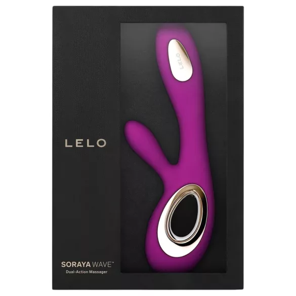 LELO Soraya Wave - vibratore rabbit ricaricabile con movimento su e giù - viola
