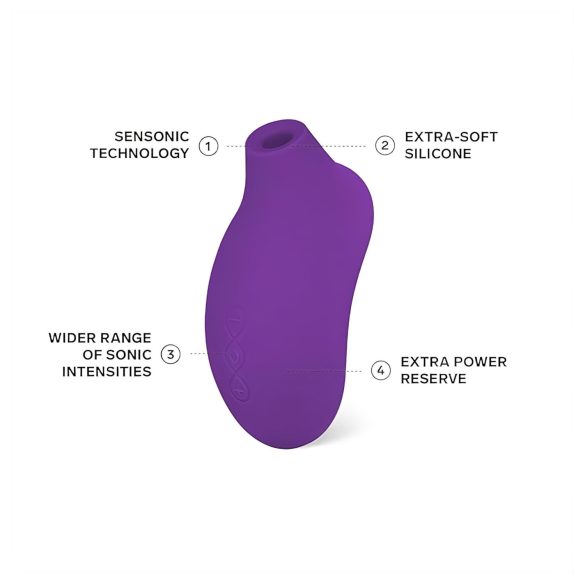 LELO - succhiaclitoride onde sonore - silicone viola