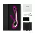 LELO Soraya 2 - vibratore con doppia stimolazione impermeabile - silicone viola