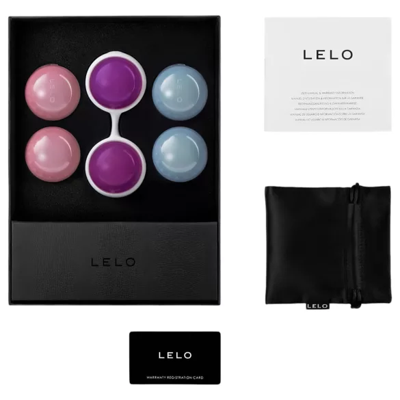 LELO - set di palline vaginali regolabili - silicone multicolore