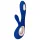 LELO Soraya Wave - vibratore rabbit ricaricabile con movimento ondulatorio - blu