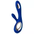 LELO Soraya Wave - vibratore rabbit ricaricabile con movimento ondulatorio - blu