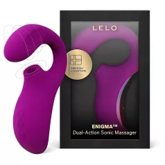   LELO Enigma - vibratore punto G ricaricabile impermeabile 2in1 viola