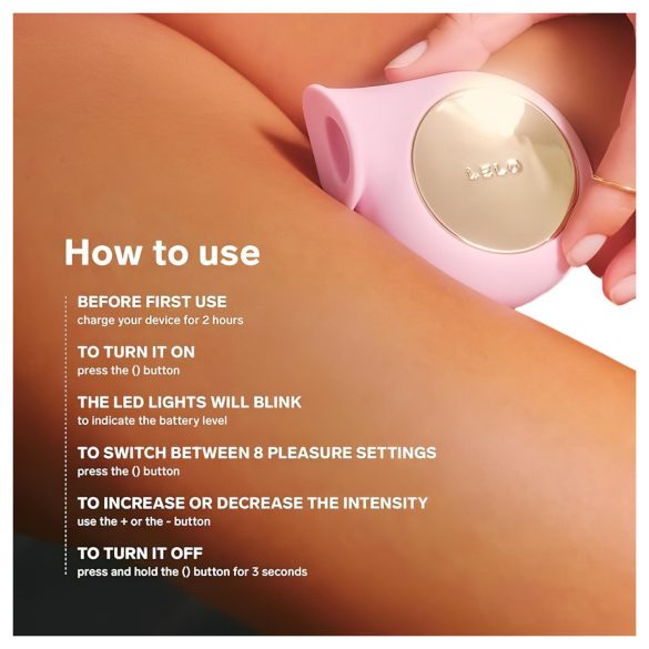 LELO Sila - succhia clitoride onde sonore impermeabile - turchese